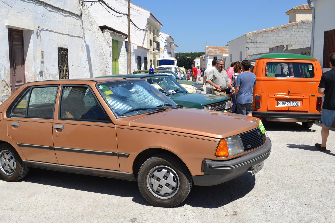 III concentración de coches clásicos en Cacín