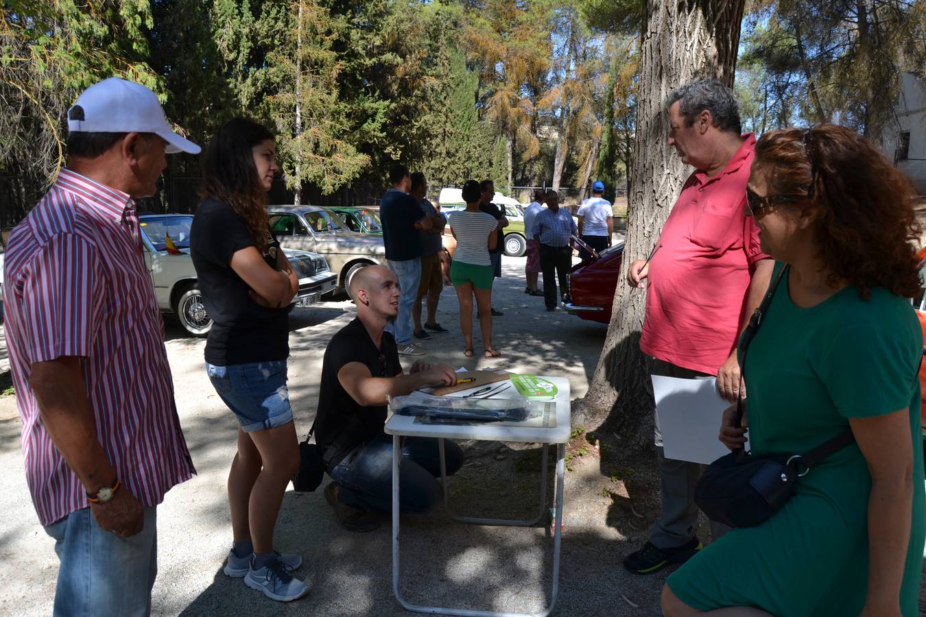 III concentración de coches clásicos en Cacín