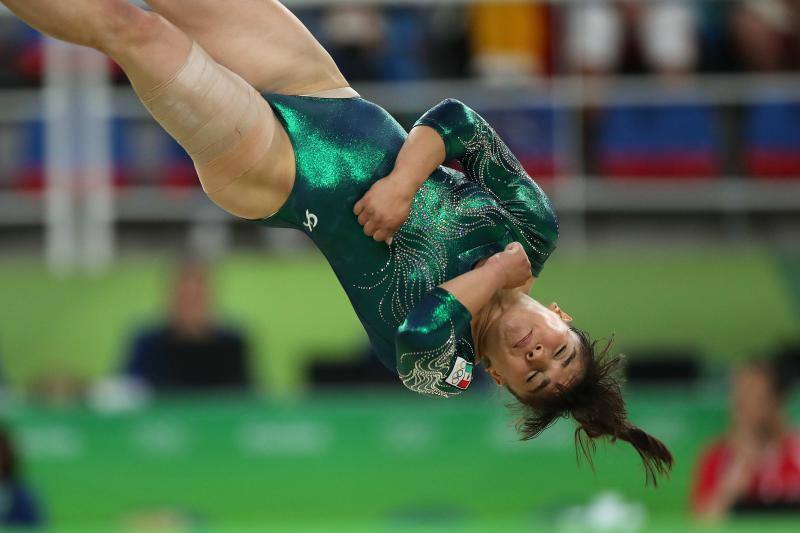 Alexa Moreno durante su participación en Río