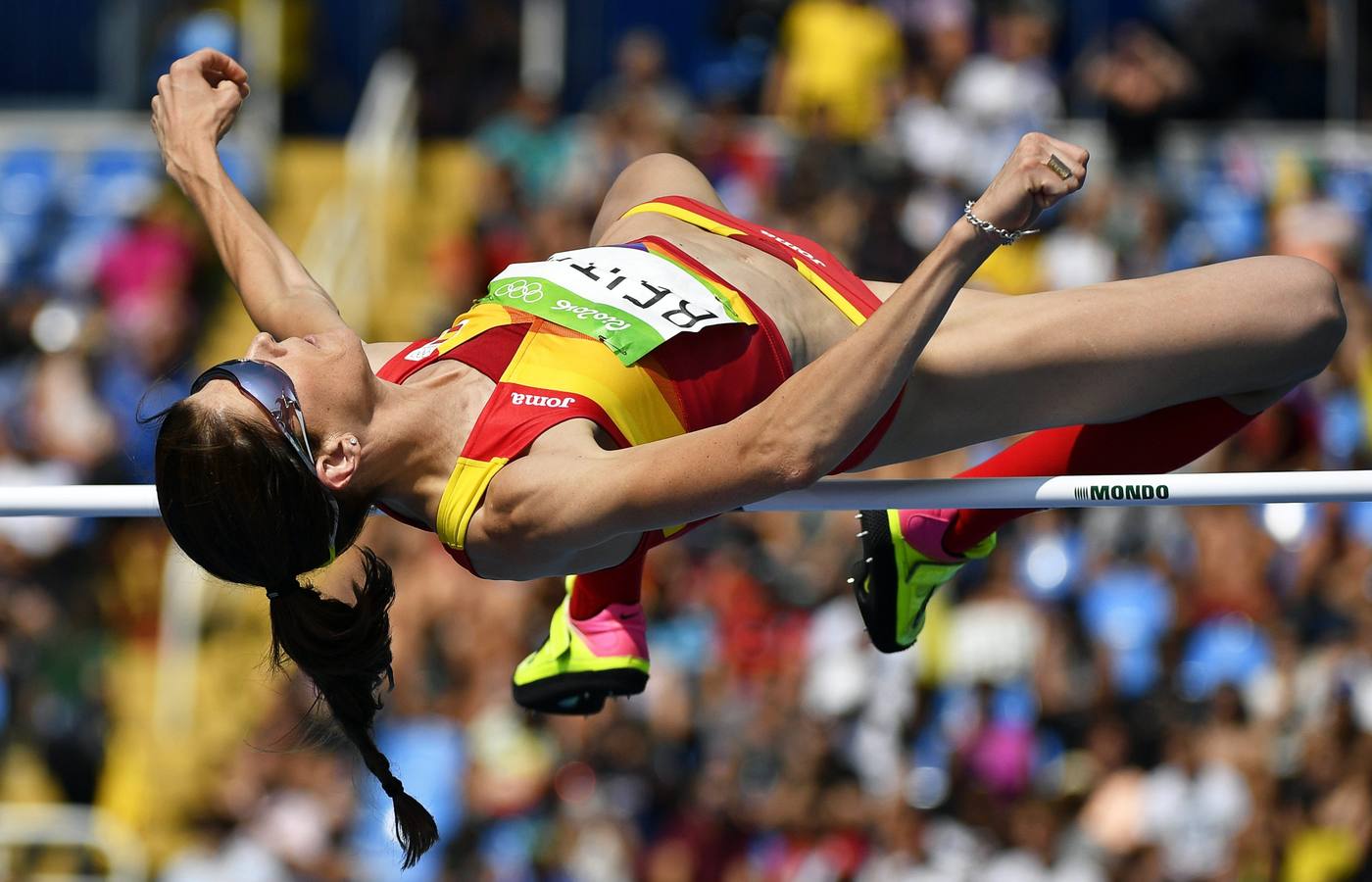 Ruth Beitia, a la final de salto de altura