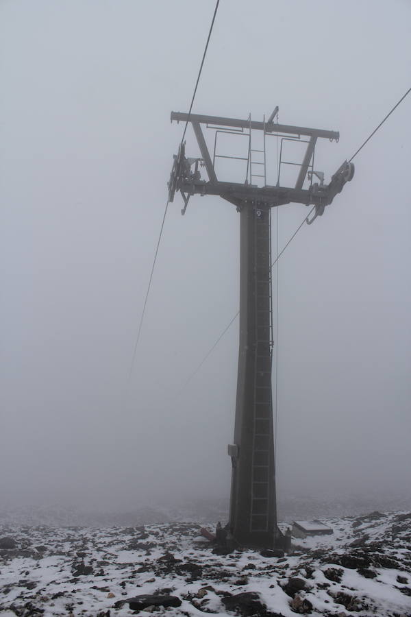 La primera nevada de la temporada