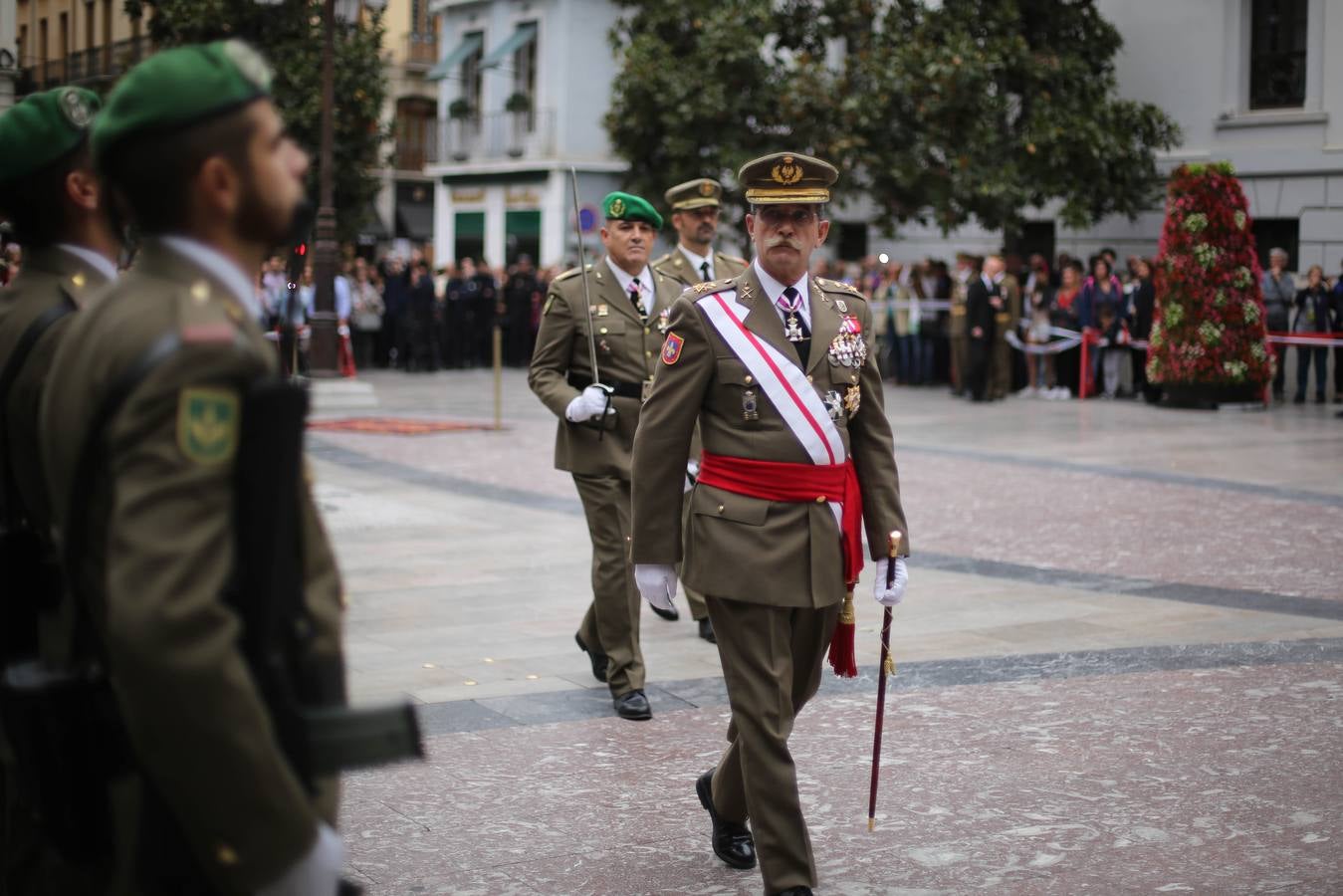 Granada celebra el día de la Fiesta Nacional de España