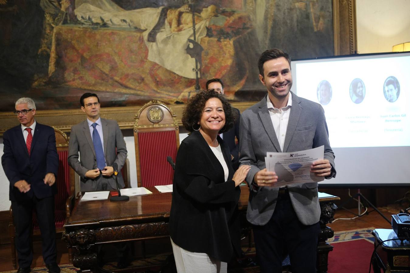 La UGR entrega los premios del VI Concurso de Emprendimiento Universitario 2016