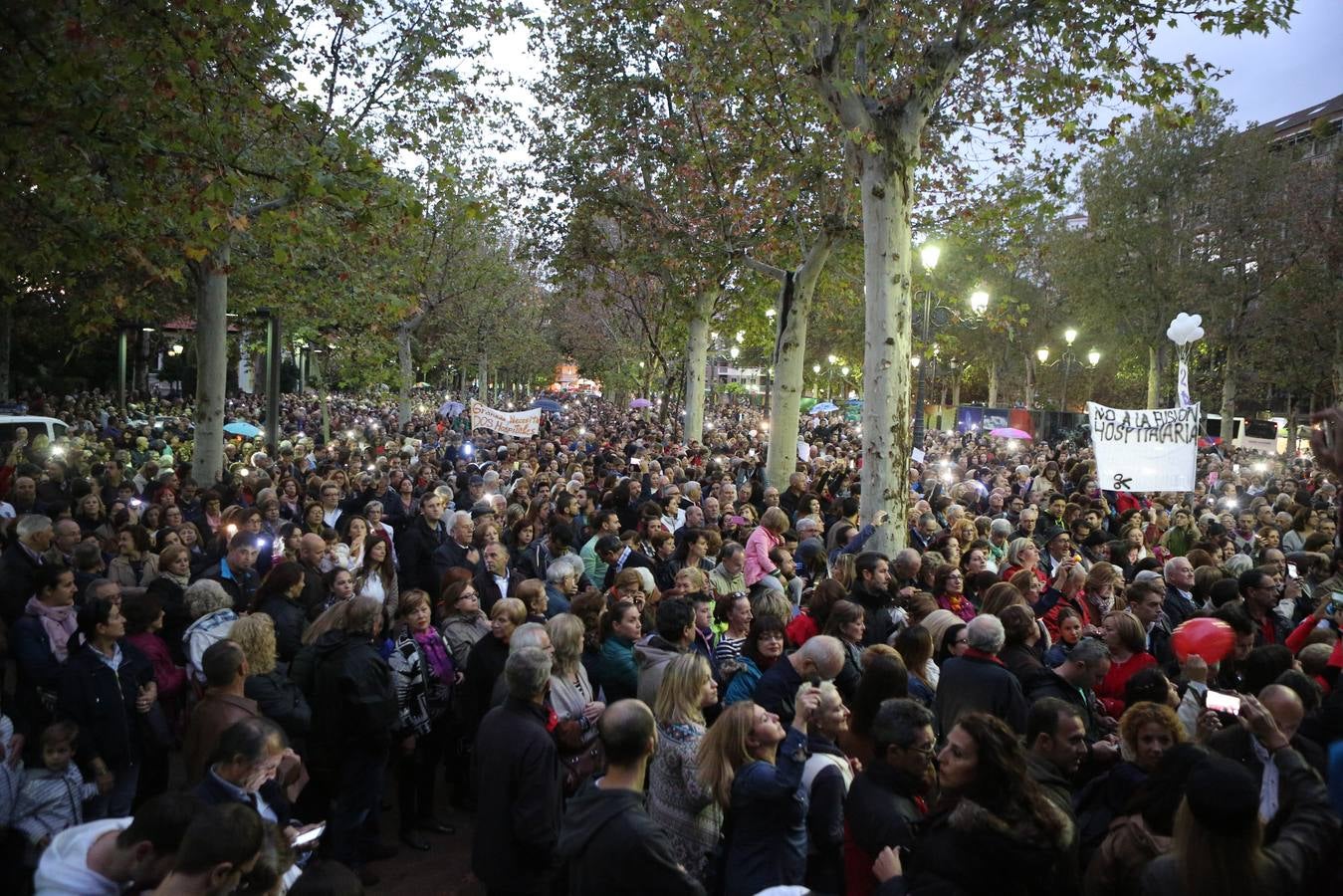 Unas 35.000 personas vuelven a clamar por #2hospitalescompletos en Granada