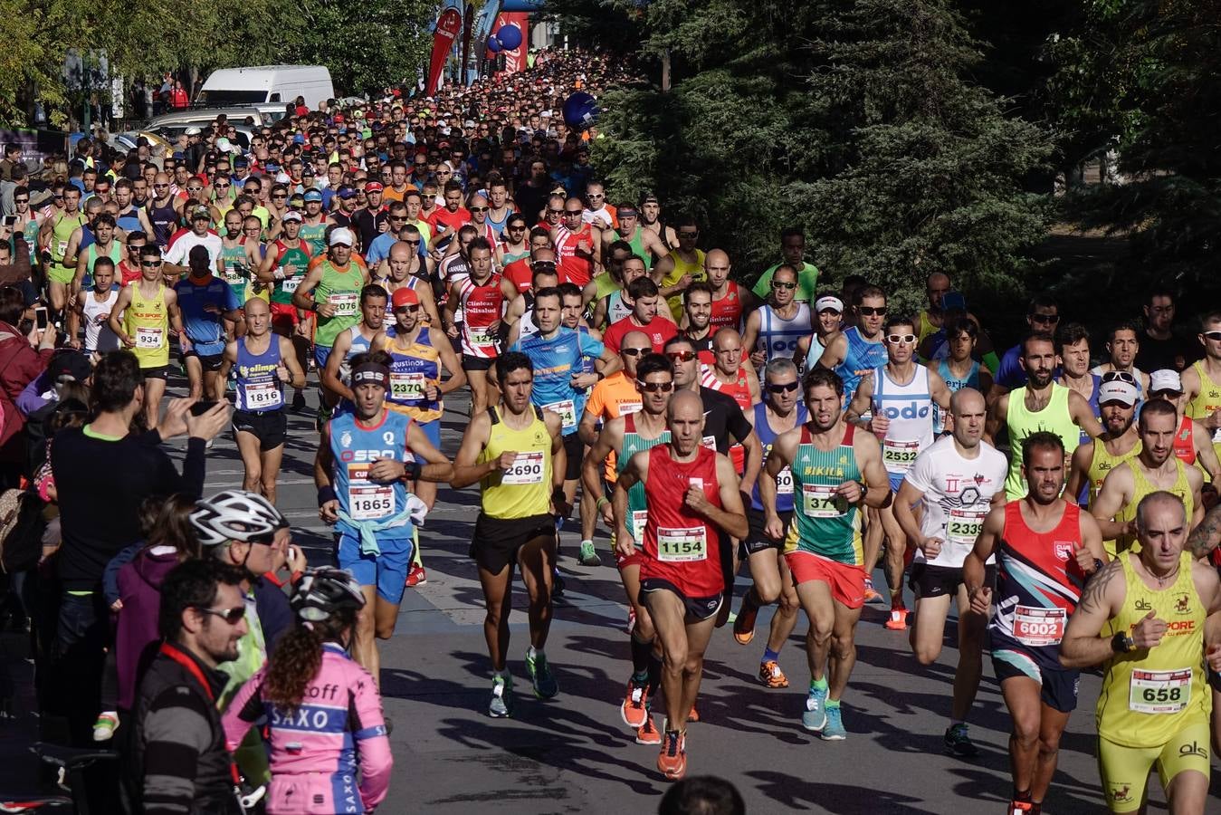 Una carrera cargada de historias