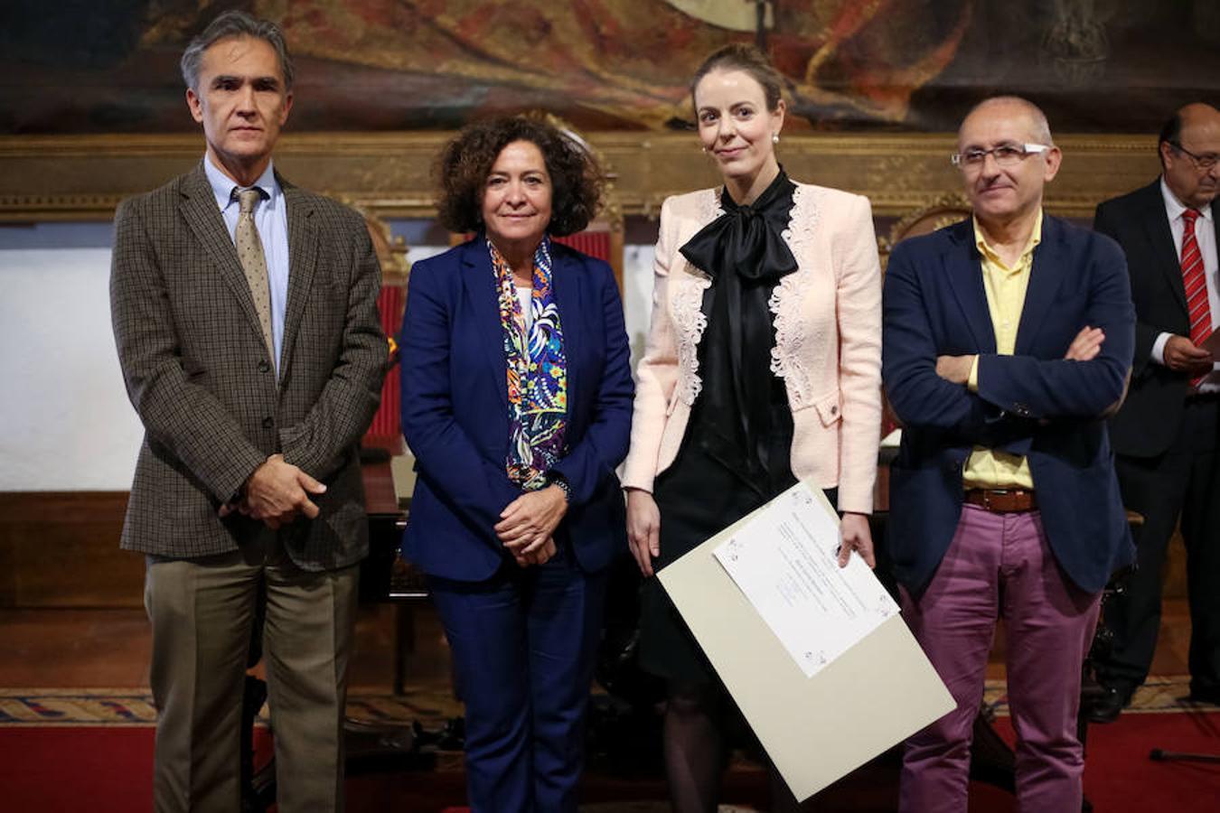 Entrega de los premios de la UGR a la divulgación científica y a trabajos de investigación de excelencia