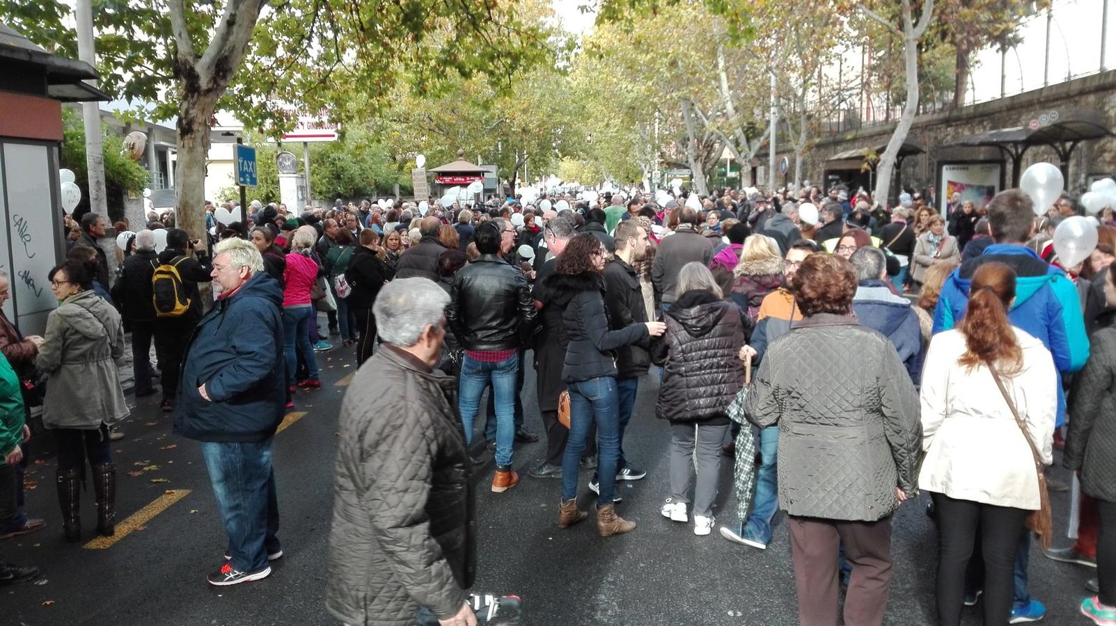 En directo | Manifestación por dos hospitales completos