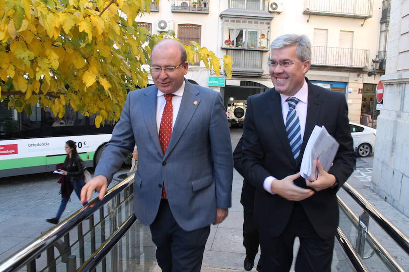 El secretario de Hacienda visita el Ayuntamiento de Jaén