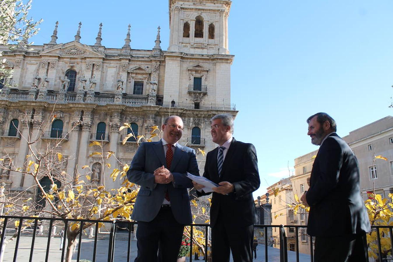El secretario de Hacienda visita el Ayuntamiento de Jaén