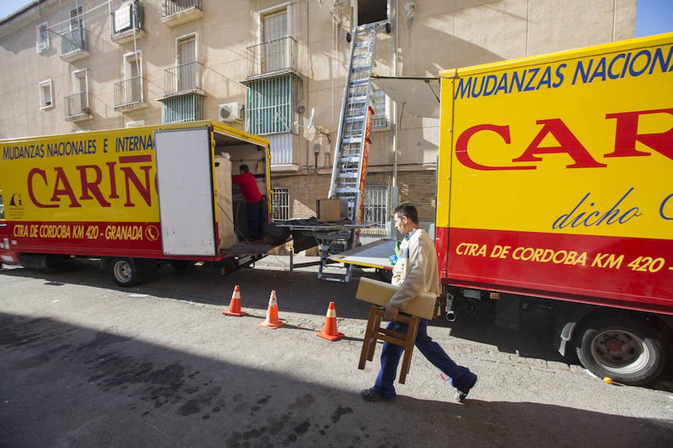 Comienza la mudanza en Santa Adela