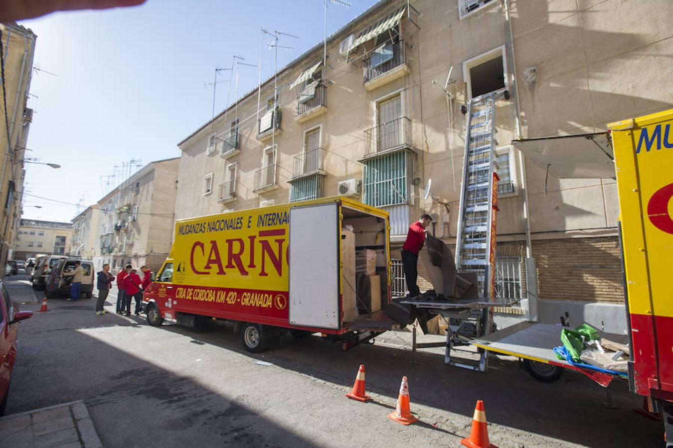 Comienza la mudanza en Santa Adela