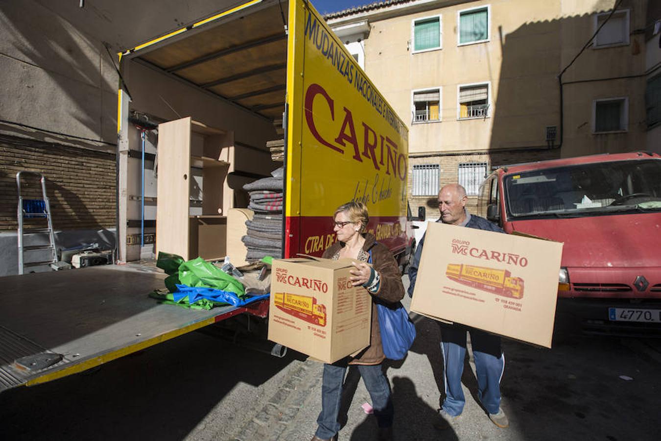 Comienza la mudanza en Santa Adela