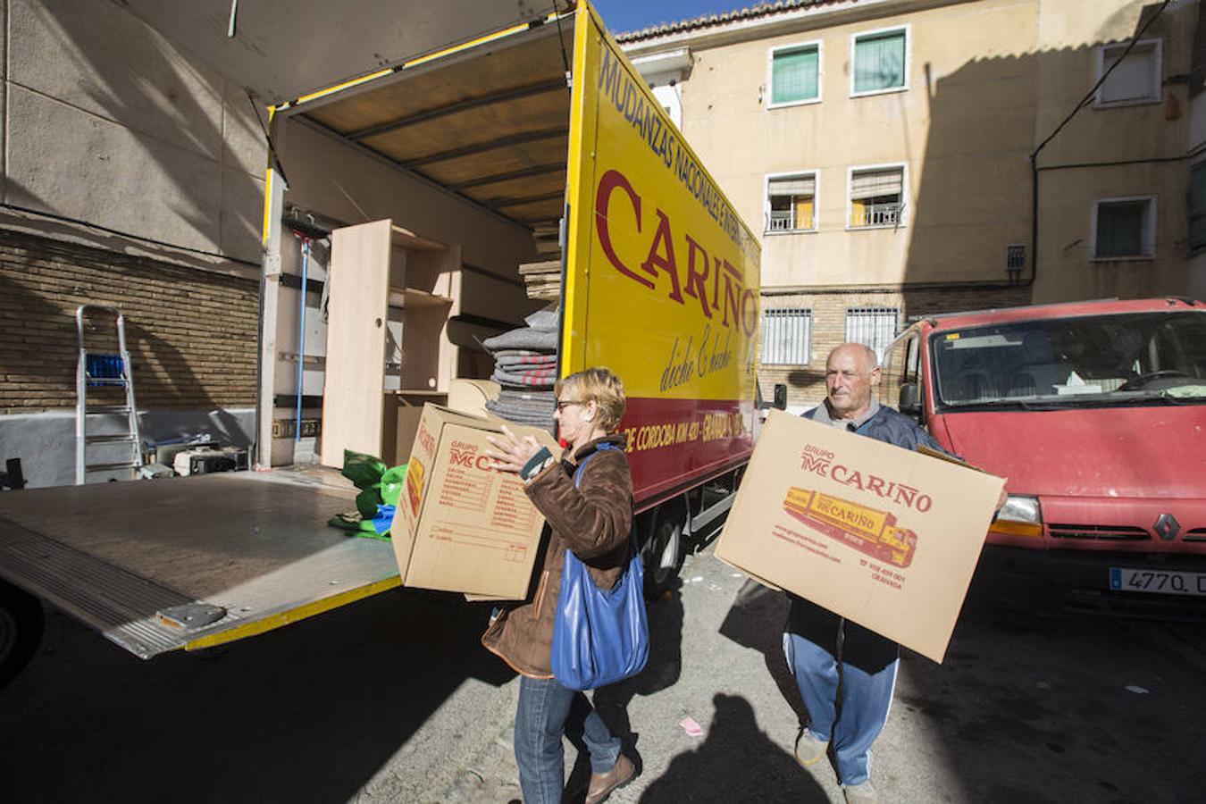 Comienza la mudanza en Santa Adela