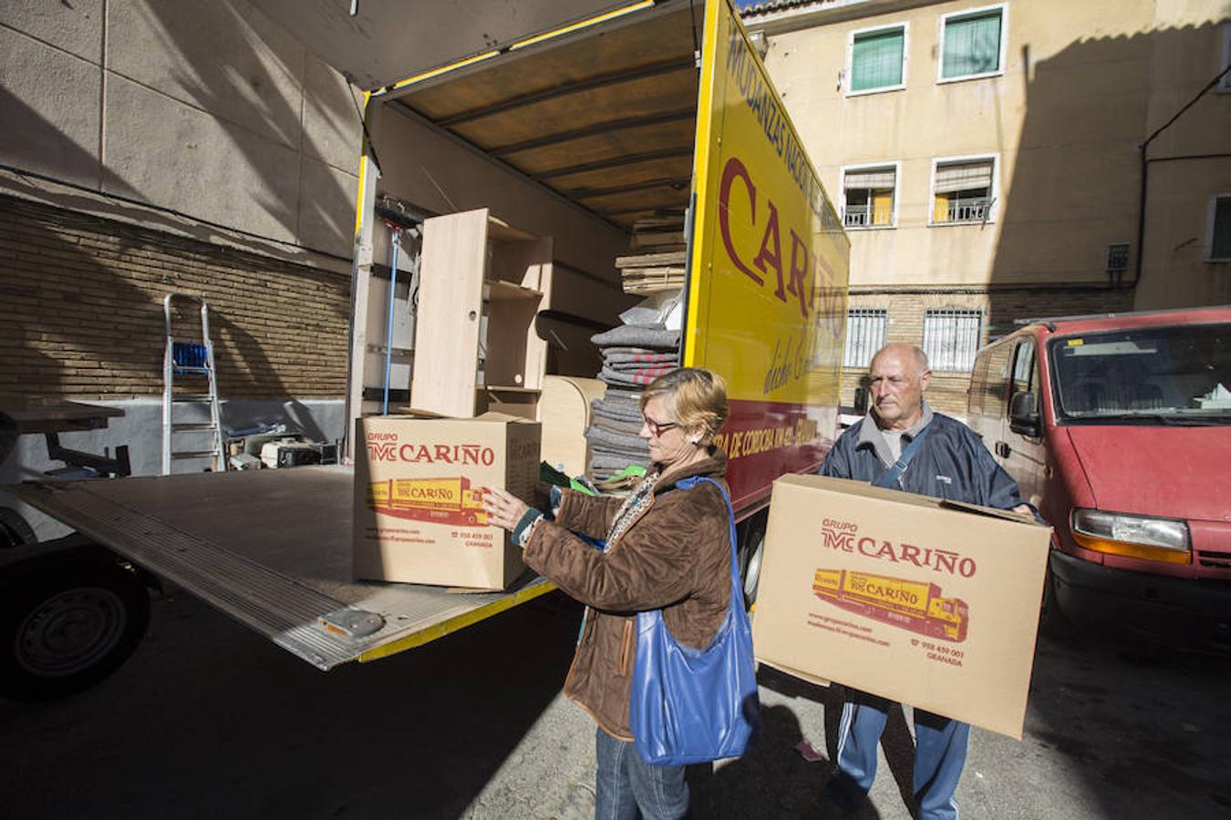 Comienza la mudanza en Santa Adela