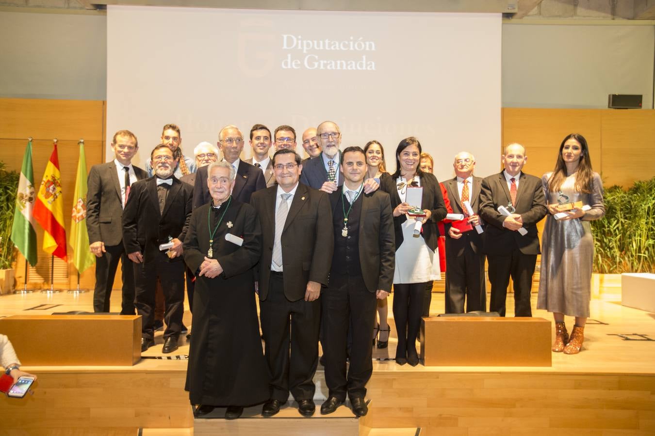 El cantaor Pinilla y el hermano Gutiérrez Ferrer, hijos predilectos de Granada