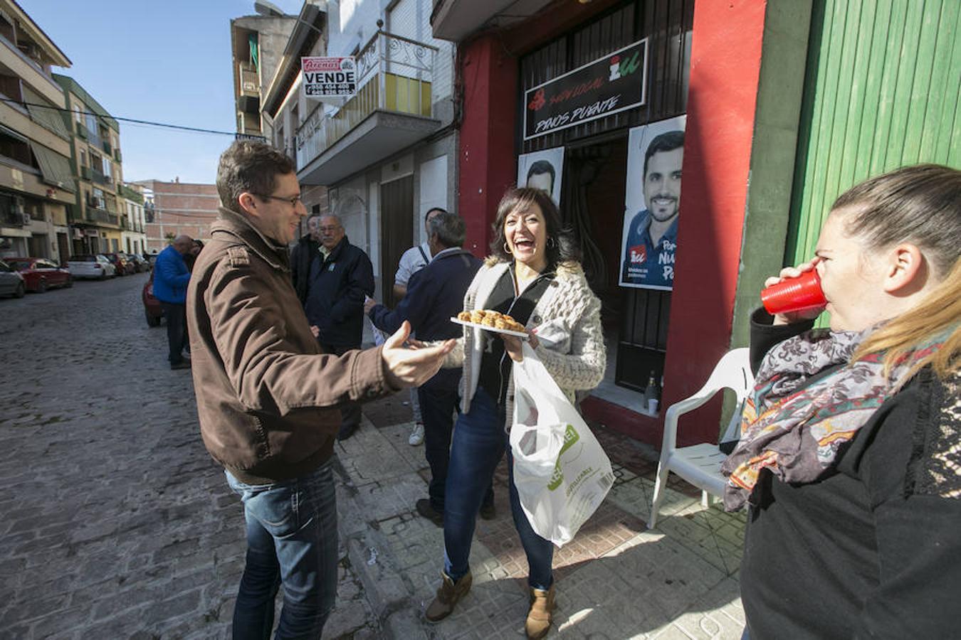 Izquierda Unida celebra el premio de la Lotería de Navidad