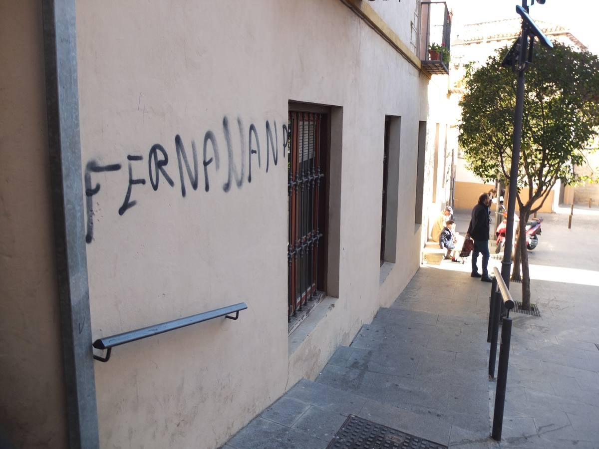 Patrimonio pintarrajeado