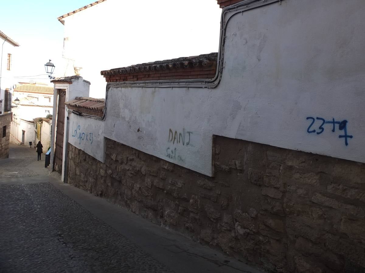 Patrimonio pintarrajeado