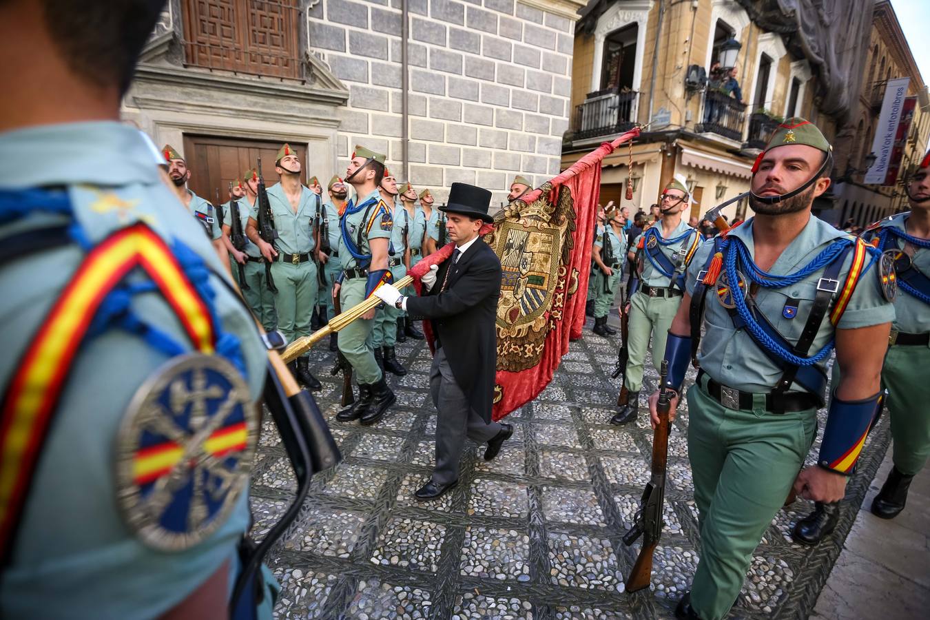Granada celebra 525 aniversario de La Toma con un cruce de gritos sin incidentes