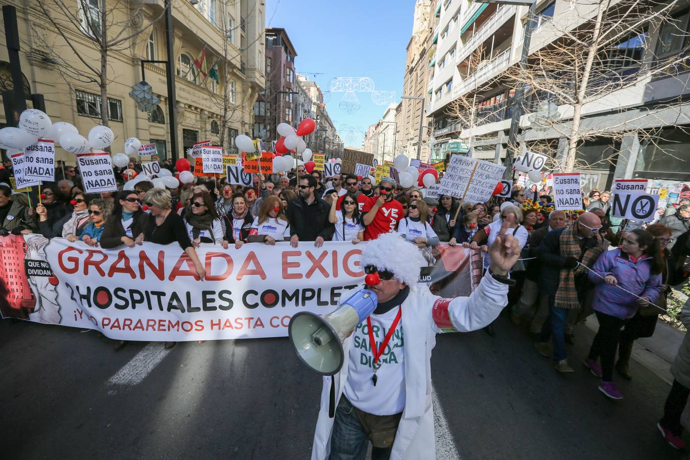 Granada pide «dos hospitales completos» por tercera vez en tres meses