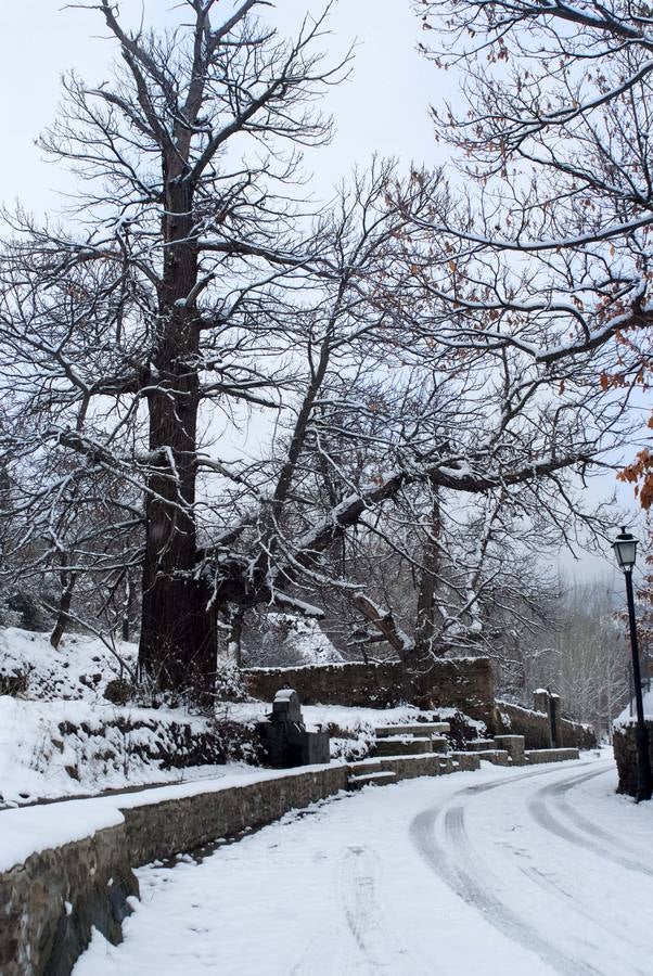 Nieve en la Comarca de Guadix