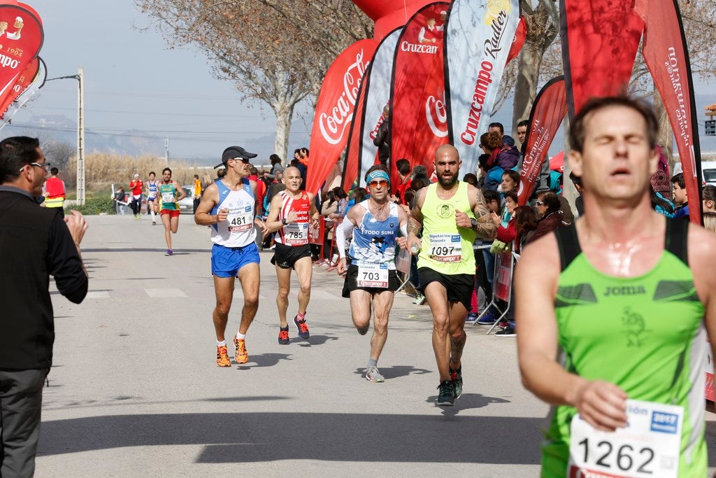 Llegada del Gran Premio de Albolote