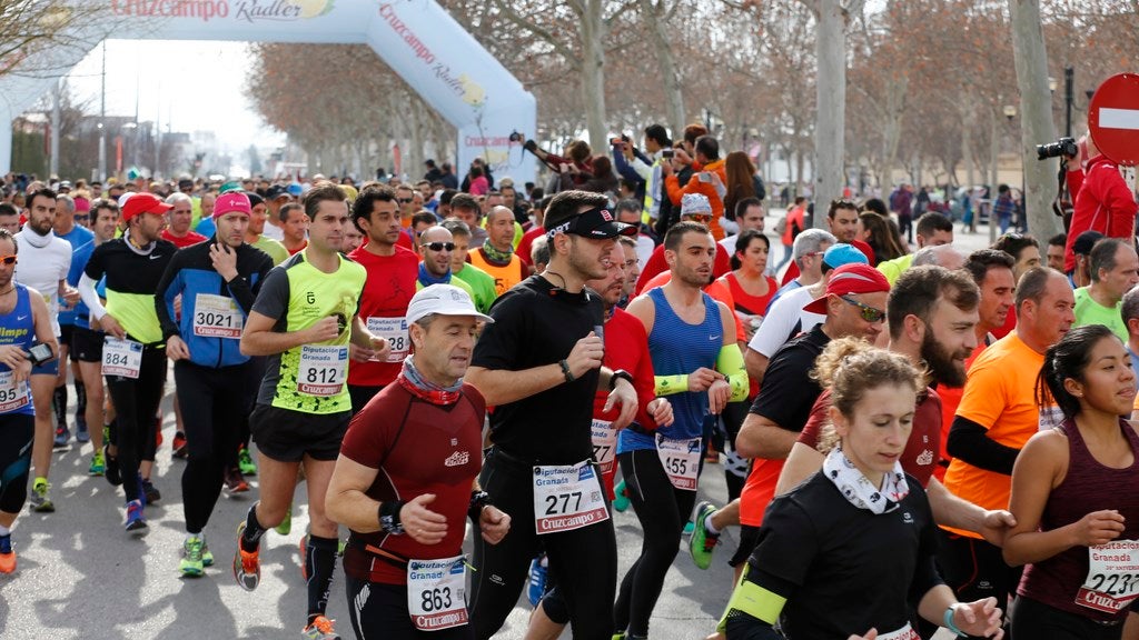 Salida del Gran Premio de Albolote