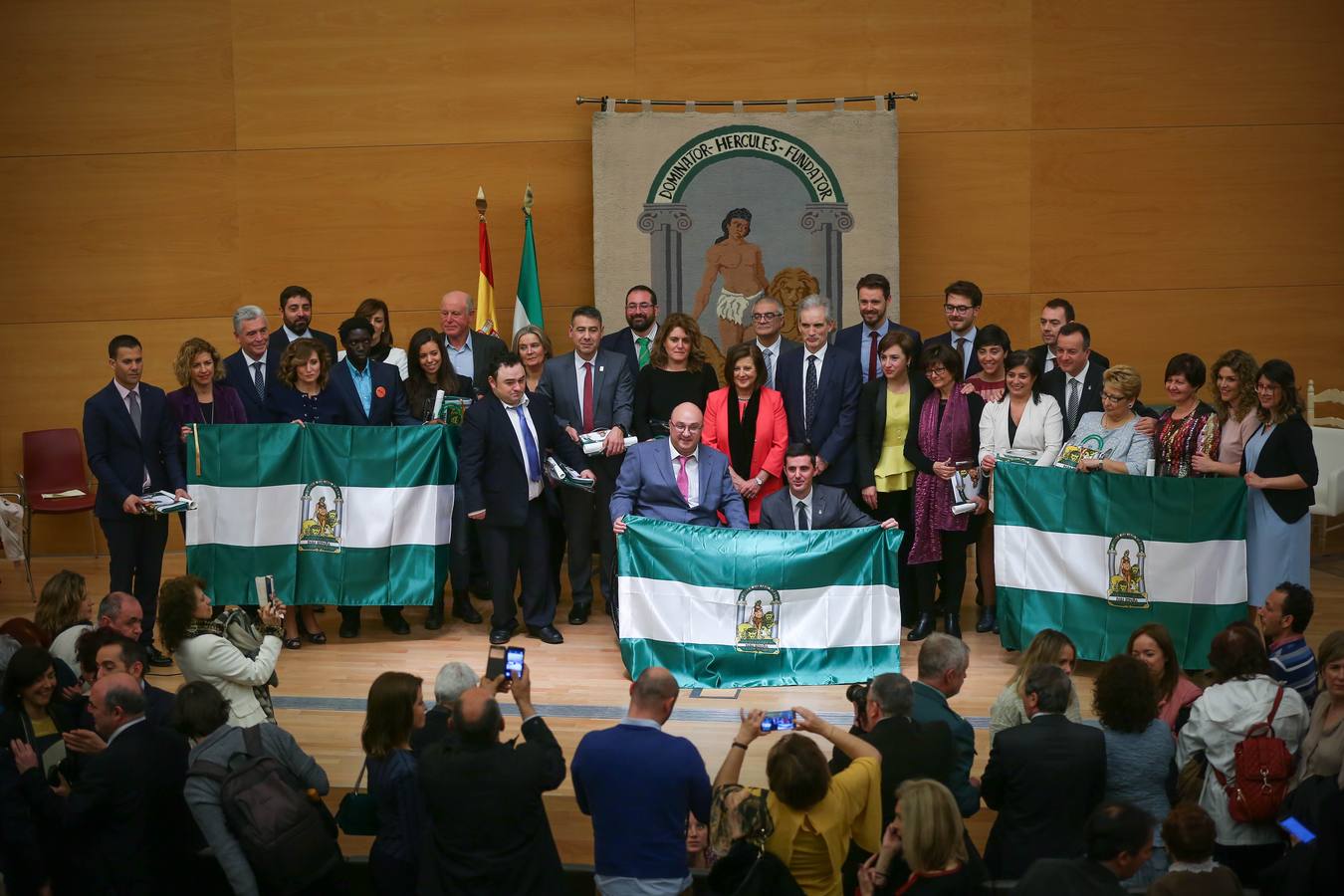 Entrega de las Banderas de Andalucía