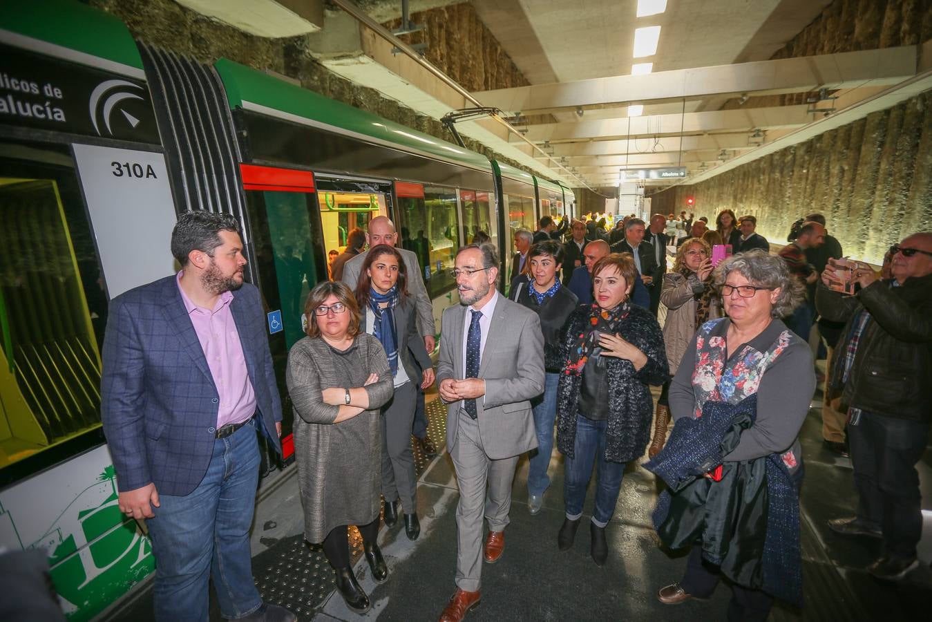 Pruebas dinámicas del metro entre Albolote y Armilla