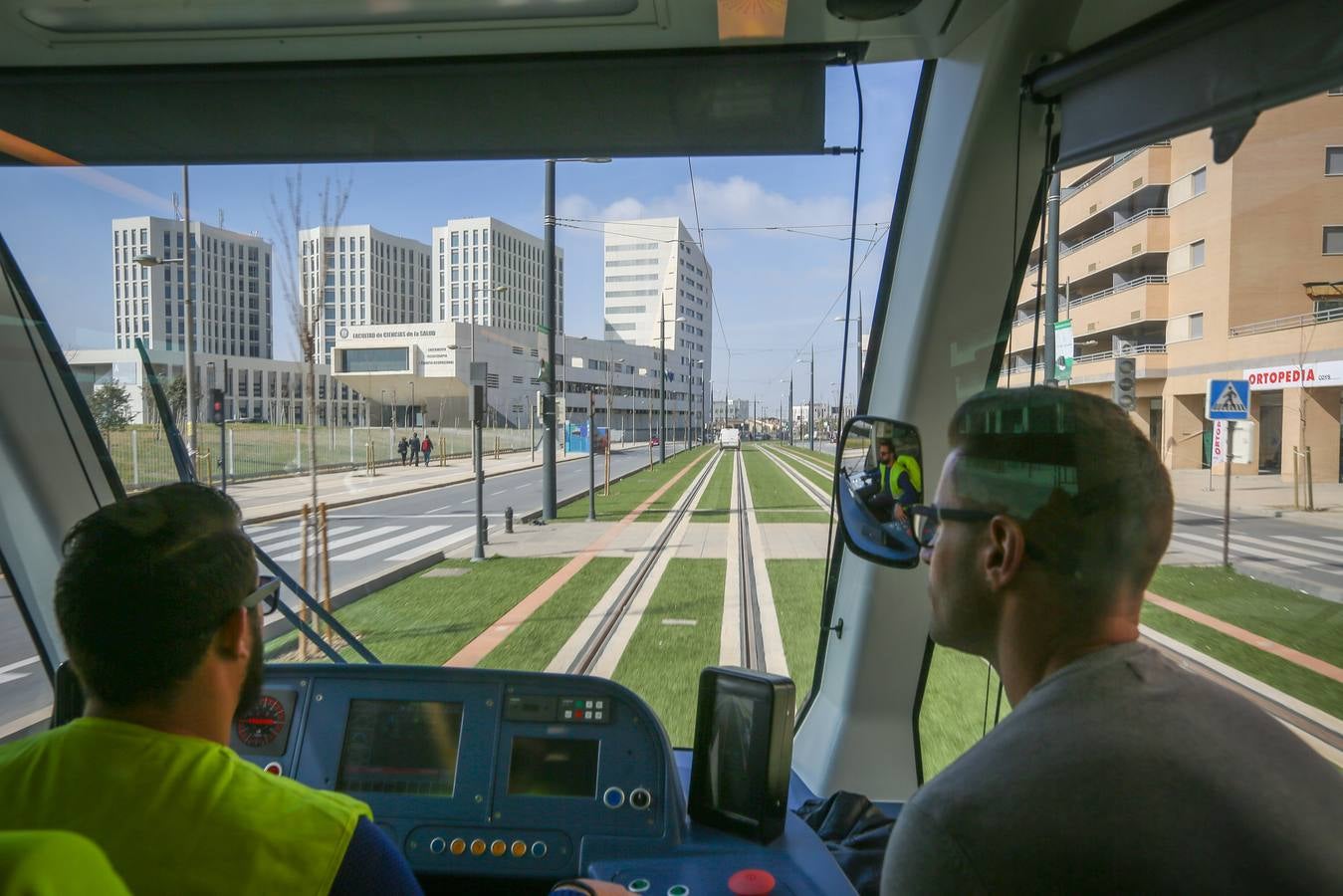 Pruebas dinámicas del metro entre Albolote y Armilla