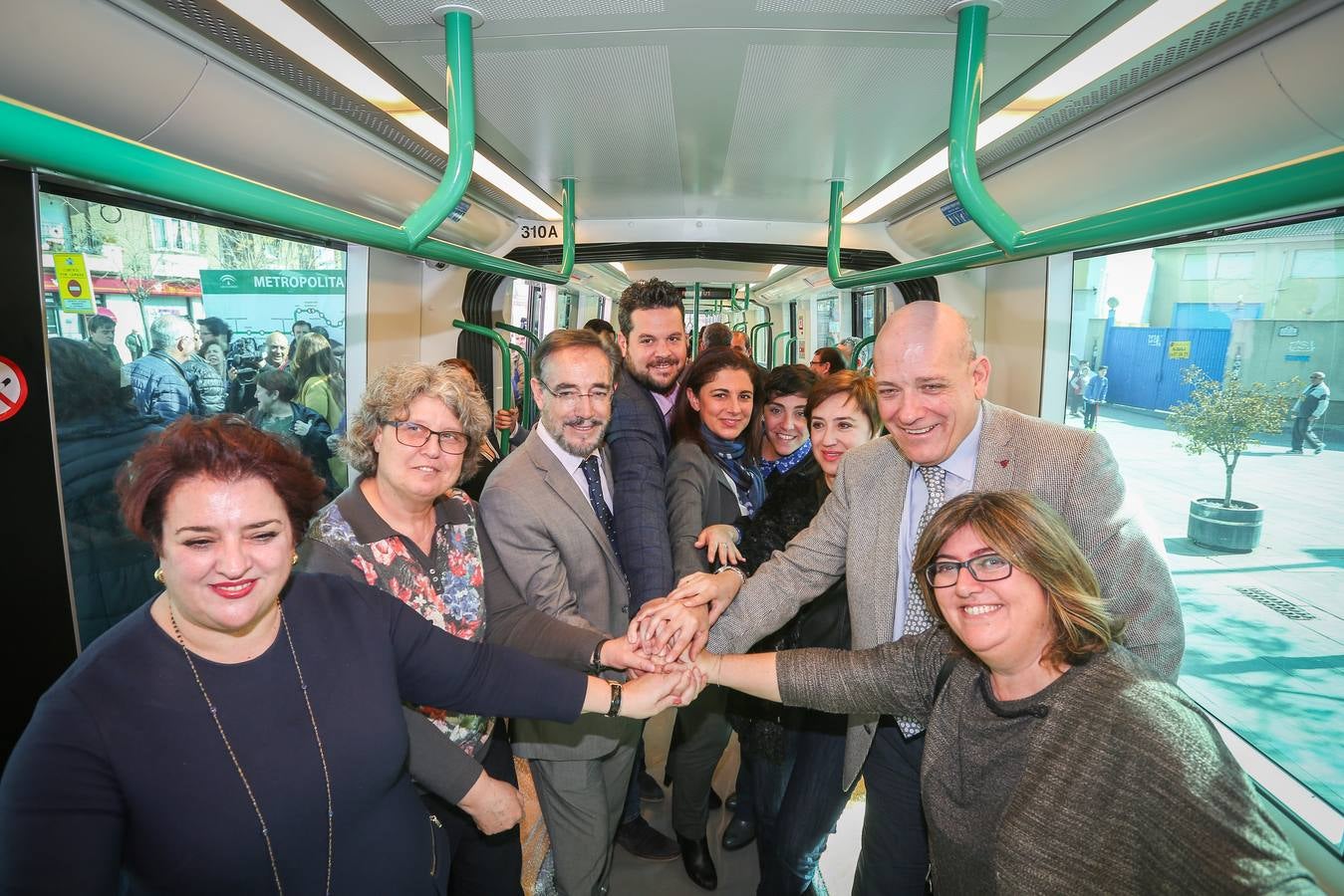 Pruebas dinámicas del metro entre Albolote y Armilla