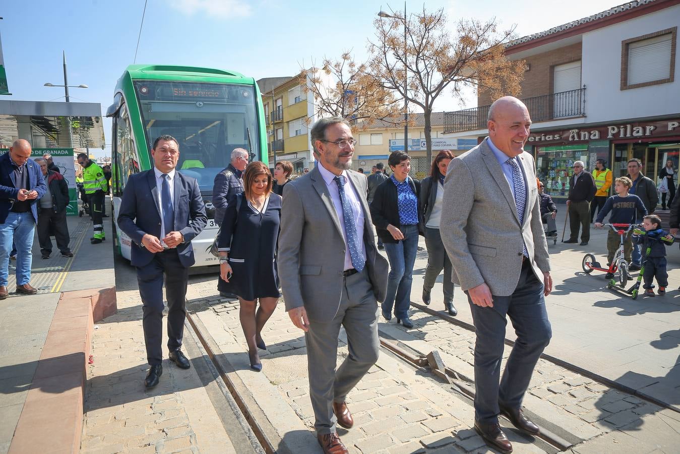 Pruebas dinámicas del metro entre Albolote y Armilla