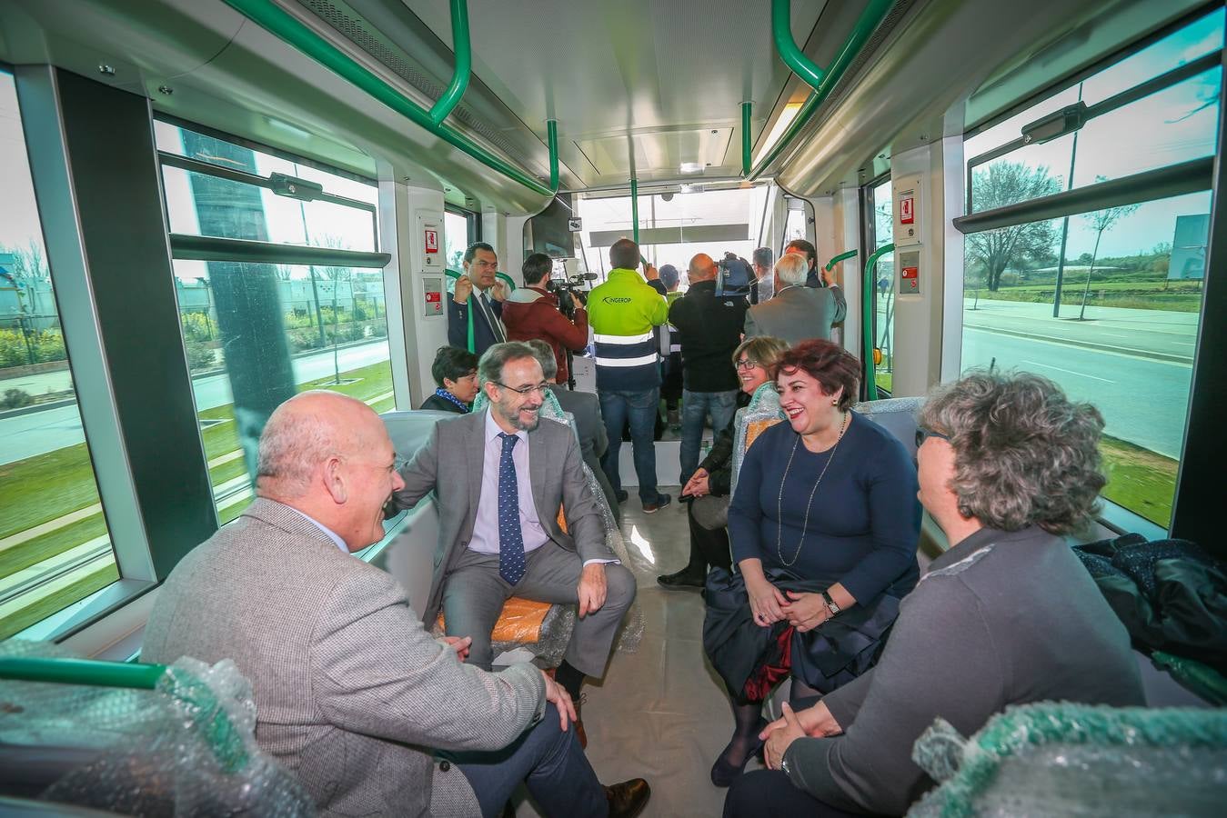 Pruebas dinámicas del metro entre Albolote y Armilla