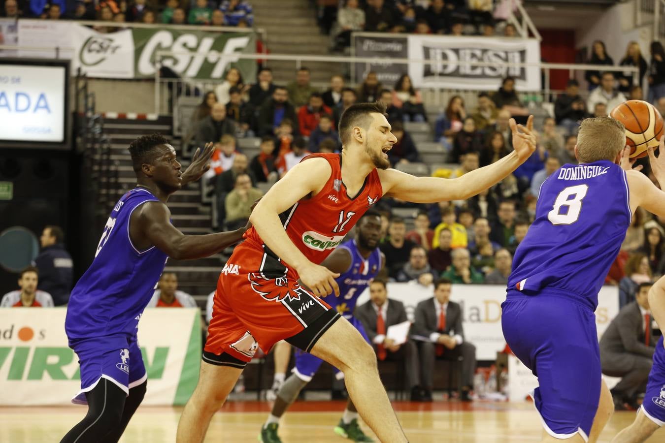 La holgada victoria del Coviran Granada