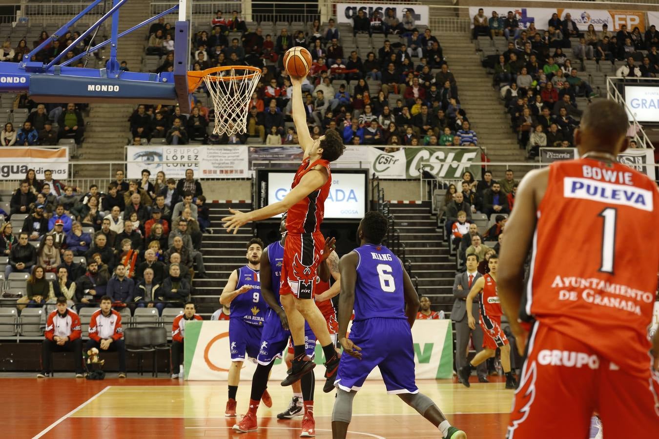 La holgada victoria del Coviran Granada