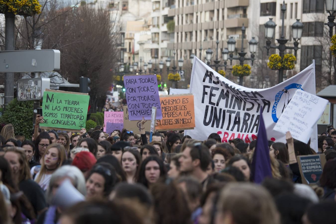 Granada celebra el 8 de marzo reivindicando la «igualdad real»