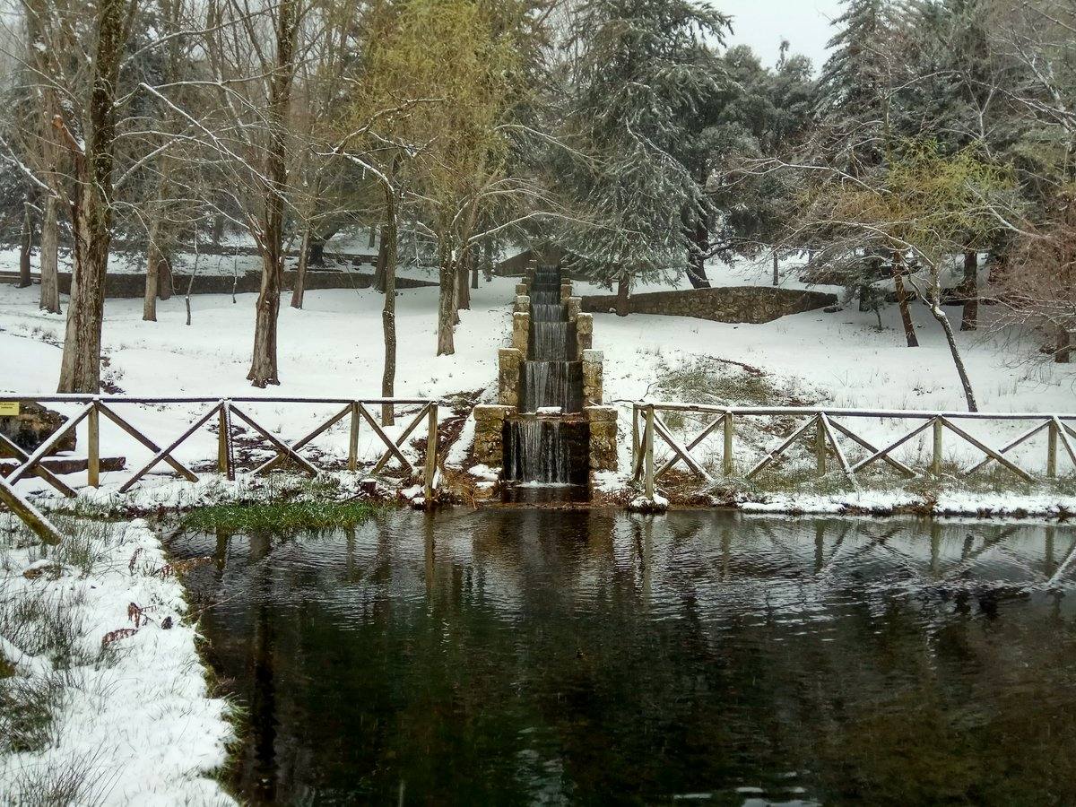 Así ha lucido hoy la provincia helada