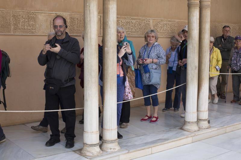 El Patio de los Leones vuelve a lucir más espectacular sin un andamio