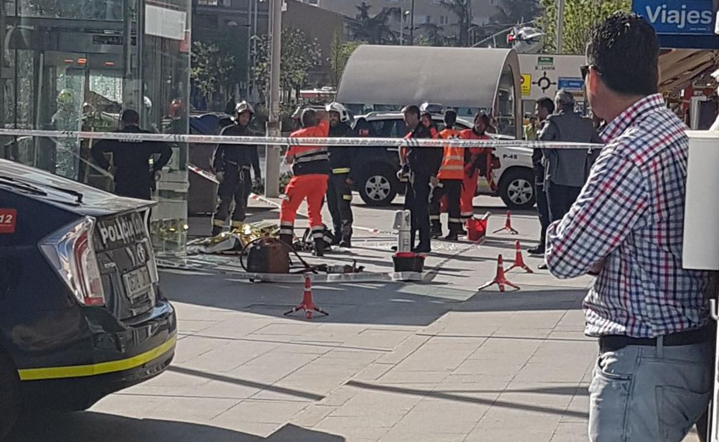 Fallece un obrero en la estación de metro de Alcázar de Genil