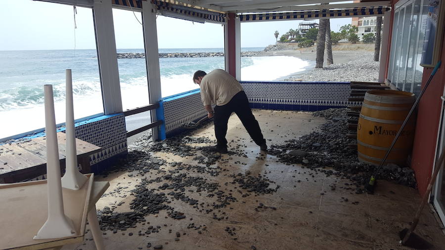 Así están las playas de la Costa Tropical