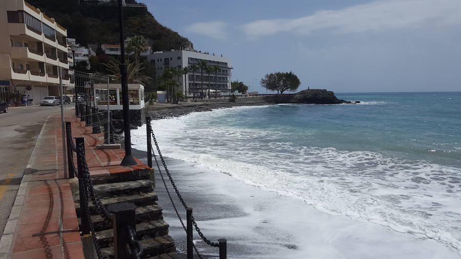 Así están las playas de la Costa Tropical