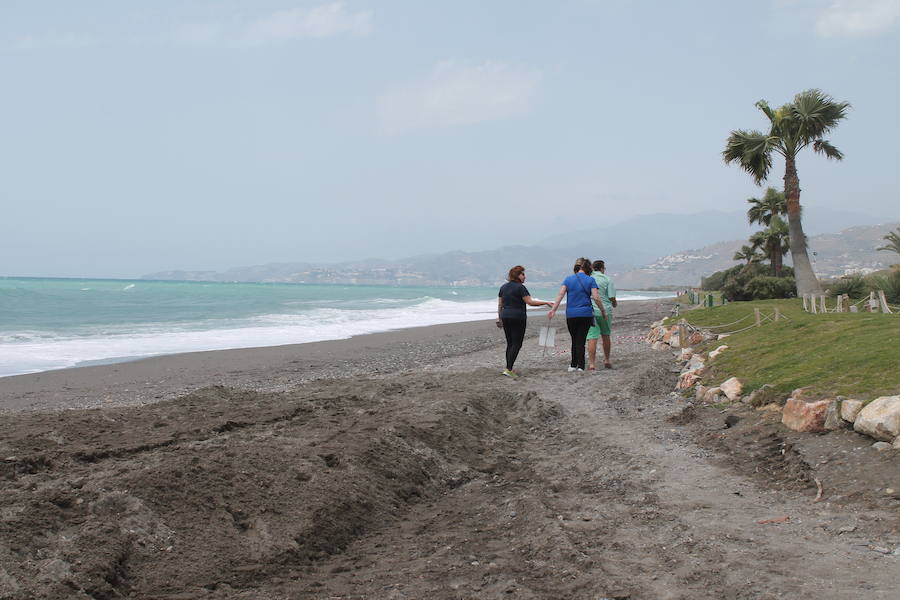 Así están las playas de la Costa Tropical