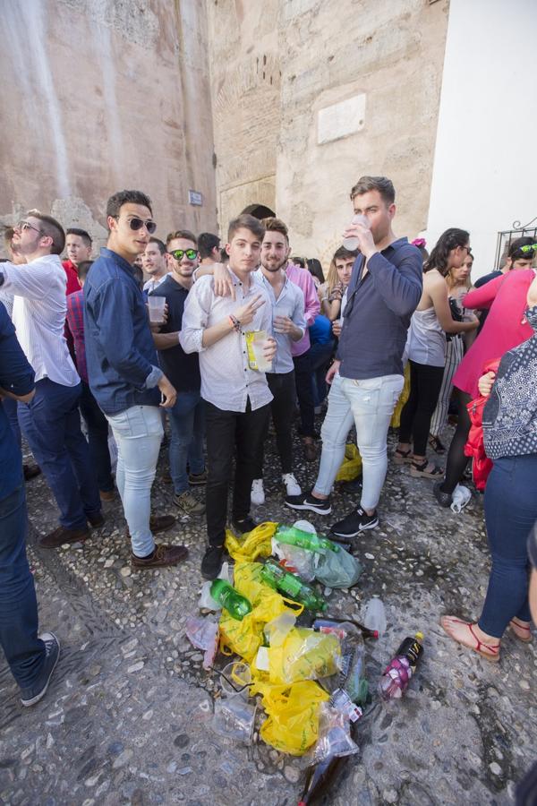 El ambiente en las Cruces de Granada