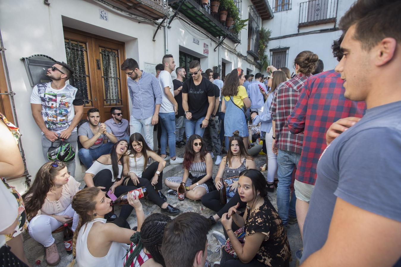 El ambiente en las Cruces de Granada