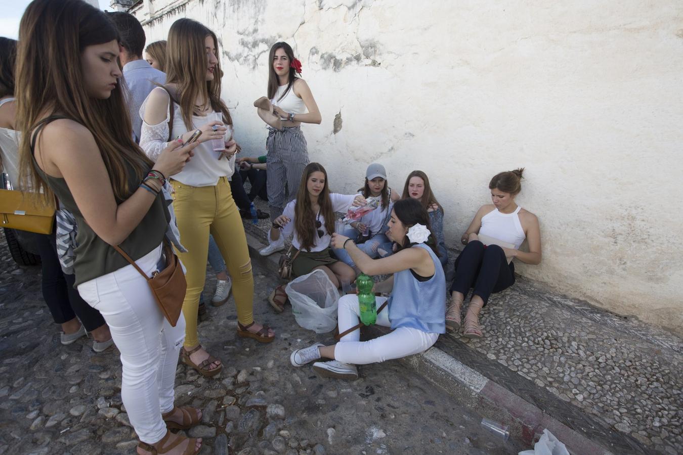 El ambiente en las Cruces de Granada