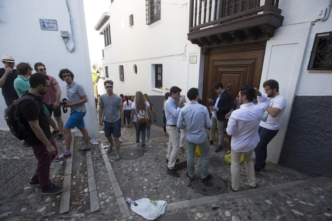 El ambiente en las Cruces de Granada