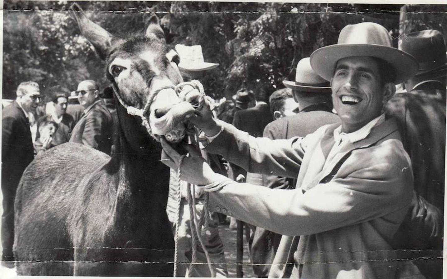 Así era la feria del Corpus en el centro de Granada
