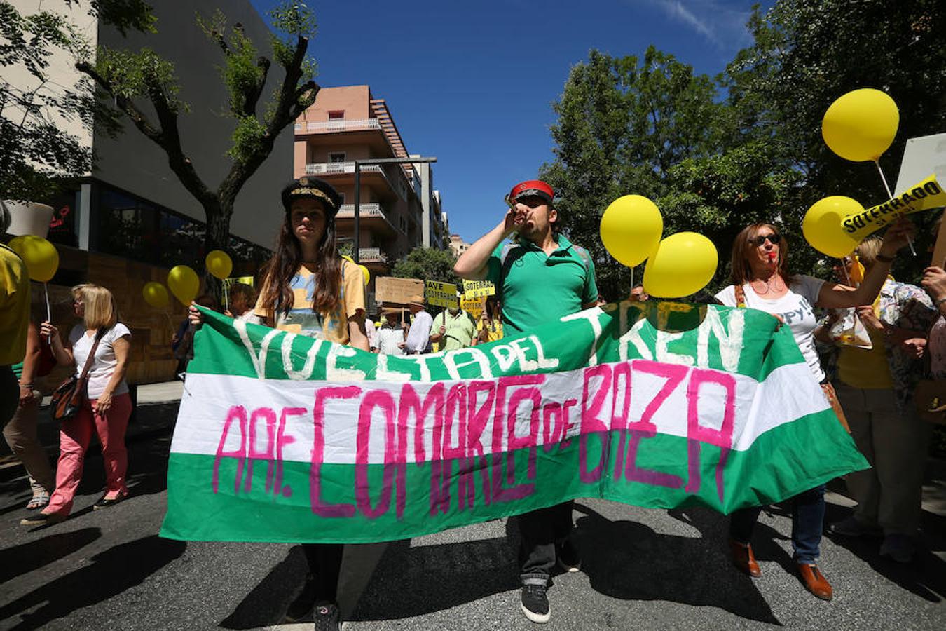 Granada vuelve a clamar contra el aislamiento ferroviario