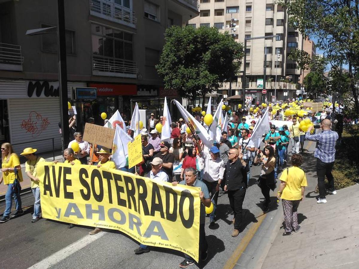 Granada vuelve a clamar contra el aislamiento ferroviario