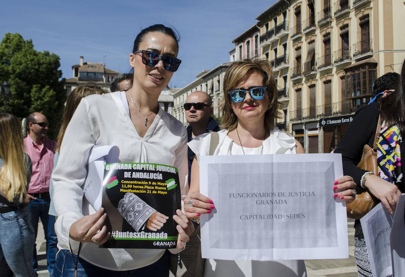 Primera concentración en Granada para que no se disperse el TSJA